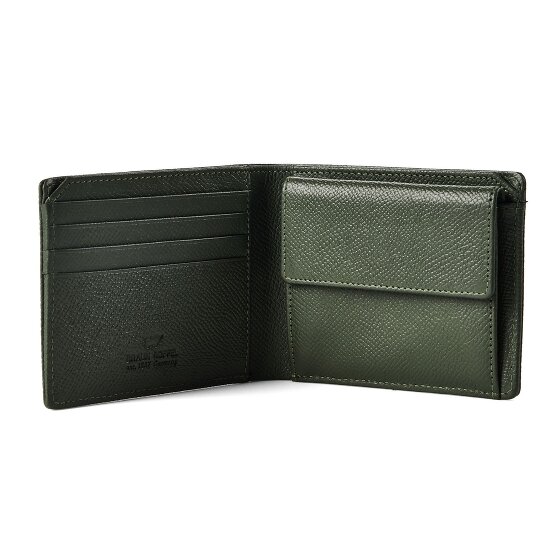 Braun Büffel Robin Portemonnee RFID-bescherming Leder 11 cm