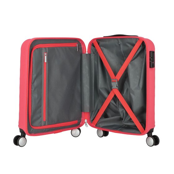American Tourister Summer Square 4 wielen Cabinewagen 55 cm