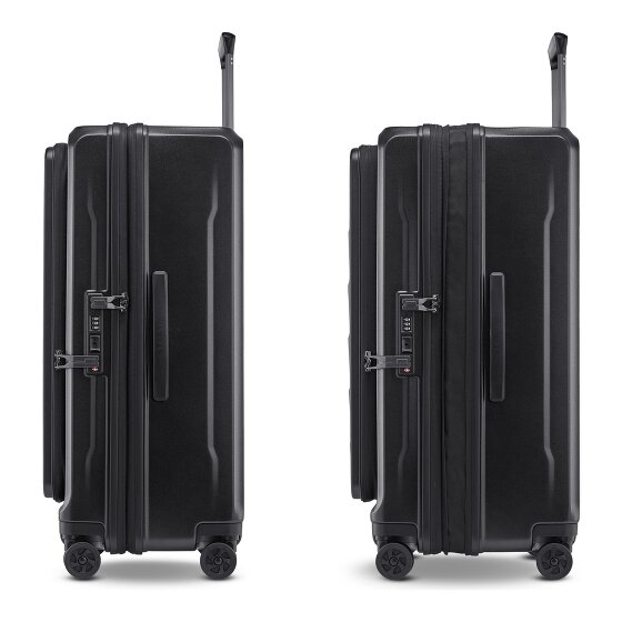 Stratic Phoenix 4 wielen Trolley L 75.5 cm met uitbreidingsplooi