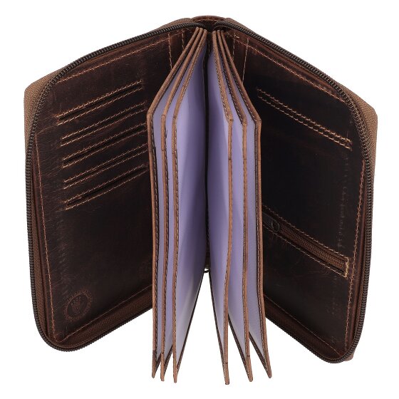 Greenburry Vintage Identiteitskaart etui Leer 9.5 cm