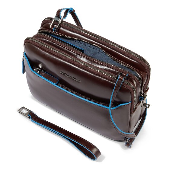 Piquadro Blue Square Schoudertas Leer 23 cm