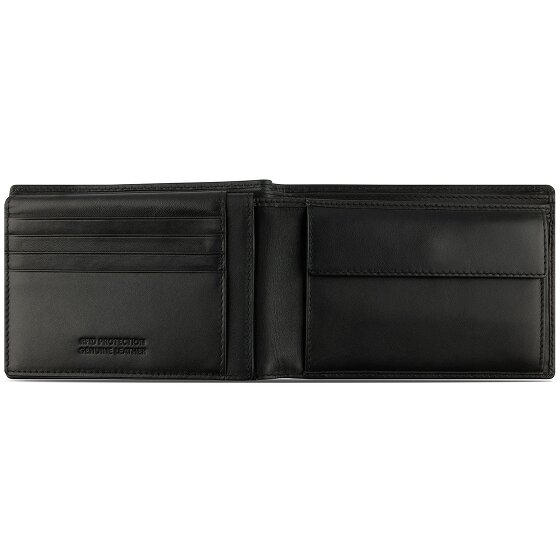 bugatti Super Slim Portemonnee RFID-bescherming Leer 12 cm