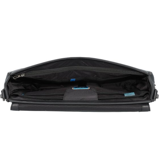 Piquadro Akron aktetas leer 42 cm Laptopvak