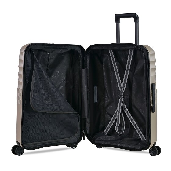 Eminent Dandelion 4 wielen Trolley 61 cm met uitbreidingsplooi