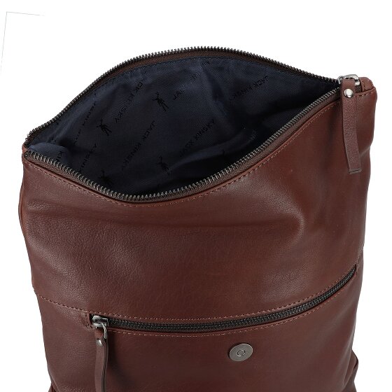 Jack Kinsky Montreal Stad rugzak Leer 29 cm Jack Kinsky Montreal Stad rugzak Leer 29 cm