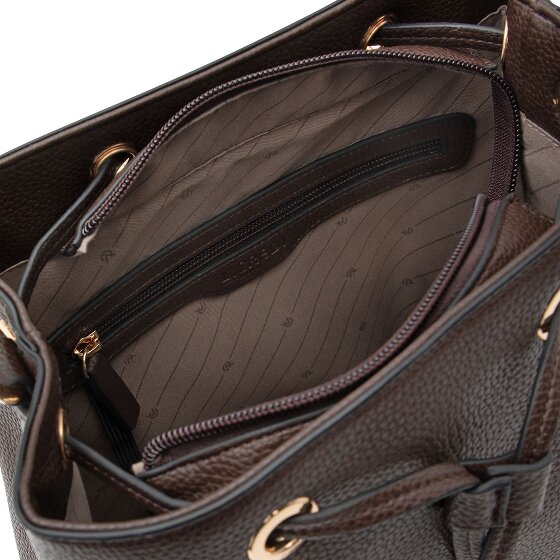 L.Credi Ebbenhouten buideltas 28 cm