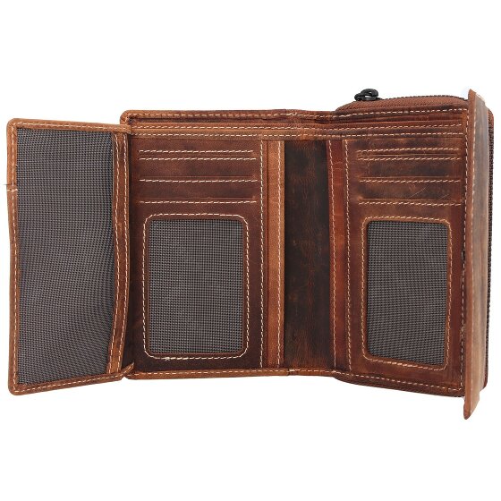 Jack Kinsky Baltimore 512 Portemonnee RFID Leer 14 cm