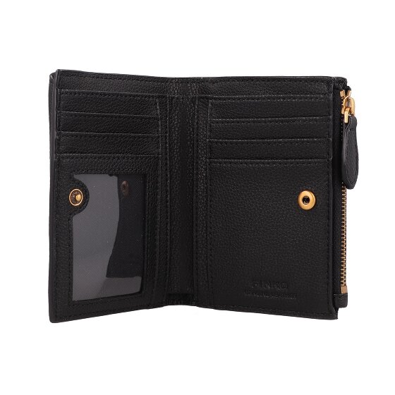 PINKO Compact Portemonnee Leer 12.5 cm