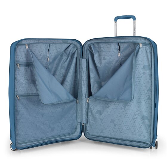 Gabol Queens 4 wielen Trolley L 75 cm met uitbreidingsplooi