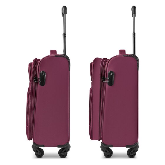 Smartbox Edition 04 4 wielen Cabinewagen 55 cm met uitbreidingsplooi