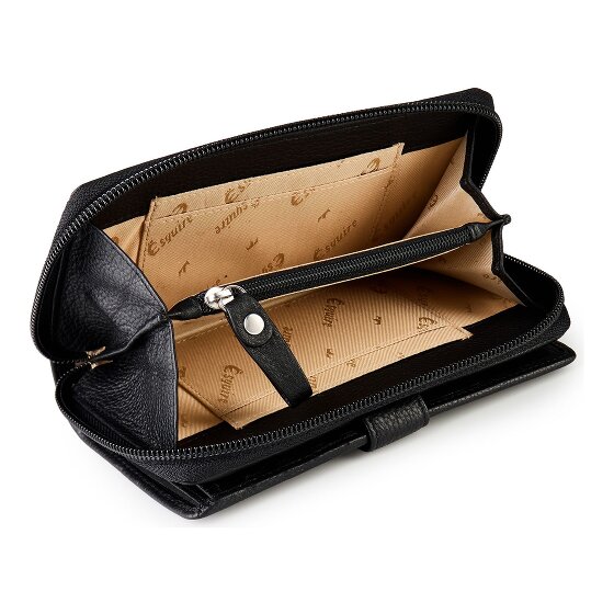 Esquire Primavera Portemonnee RFID-bescherming Leer 15.5 cm