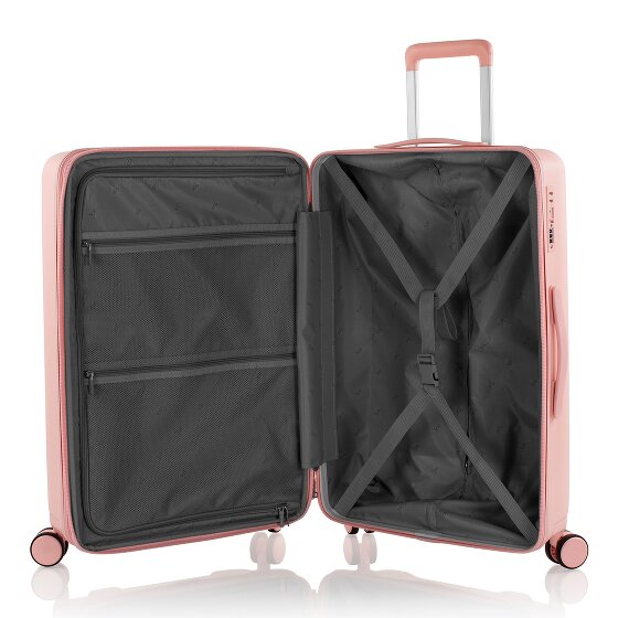 Heys Pastel 4 wielen Trolley M 66 cm met uitbreidingsplooi