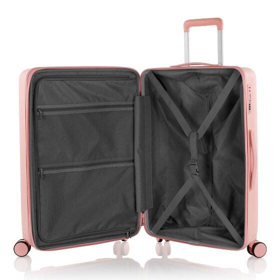 Heys Pastel 4 wielen Trolley M 66 cm met uitbreidingsplooi
