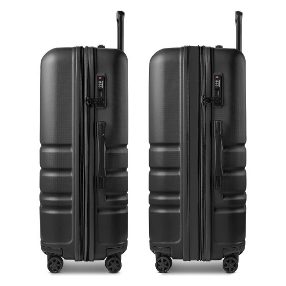Redolz Pro ABS 4 wielen Trolley 74 cm met uitbreidingsplooi