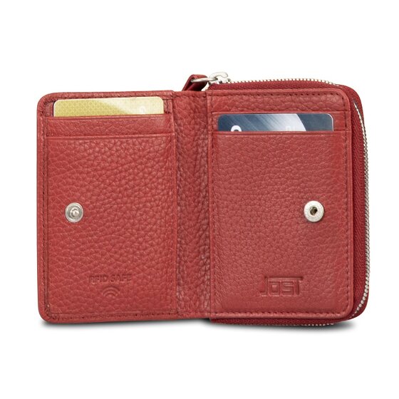 Jost Vika Portemonnee RFID-bescherming Leer 7.5 cm