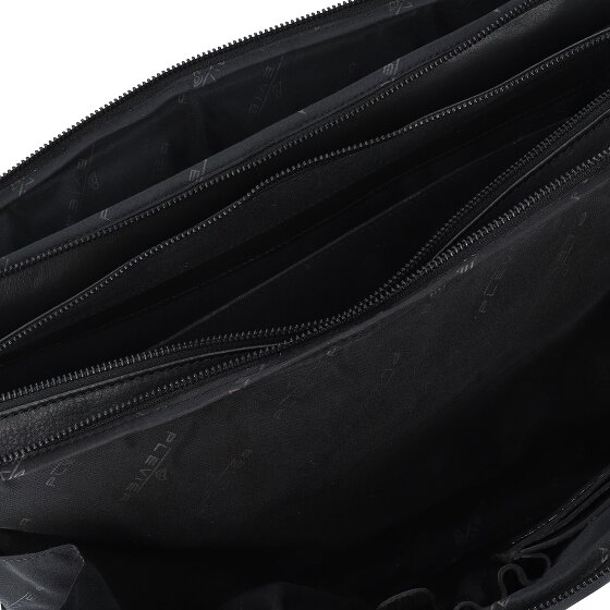 Plevier Hearst Koffer Leer 43 cm Laptop compartiment