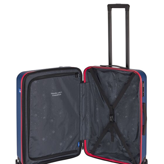 Travelite travelite x NFL 4 wielen Trolley M 67 cm met uitbreidingsplooi