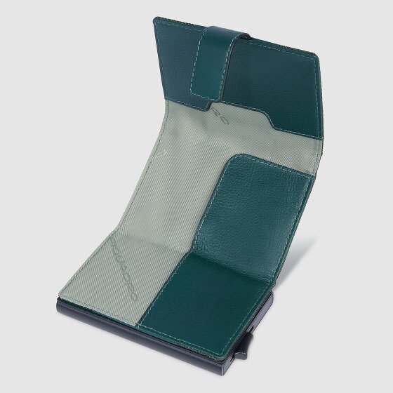 Piquadro PQ-Earth Creditcardhouder RFID-bescherming Leder 6.5 cm