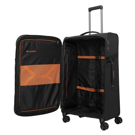 Travelite Briize 4 wielen Trolley L 78 cm met uitbreidingsplooi
