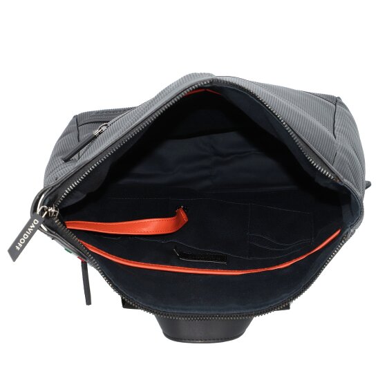 Davidoff Paris Dagrugzak Leer 38 cm Laptop compartiment