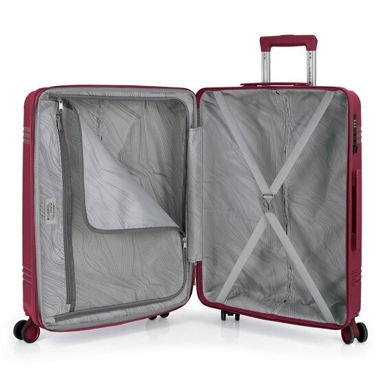 Gabol Saori 4 wielen Trolley M 66 cm met uitbreidingsplooi