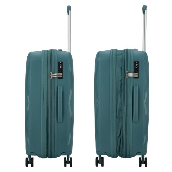 Gabol Infinity 4 wielen Trolley 66 cm met uitbreidingsplooi