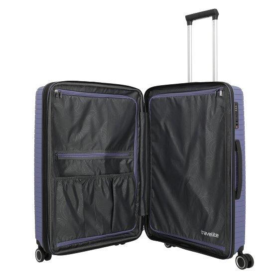 Travelite Orbita 4 wielen Kofferset 3-delig met uitbreidingsplooi