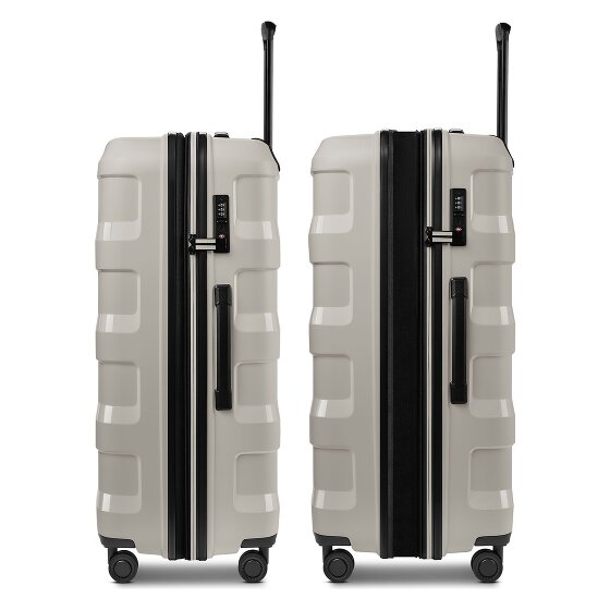 Redolz Pro PP 4 wielen Trolley 77 cm met uitbreidingsplooi