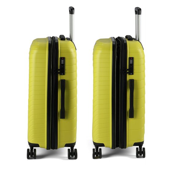 Benzi 5808 4 wielen Trolley 65 cm met uitbreidingsplooi