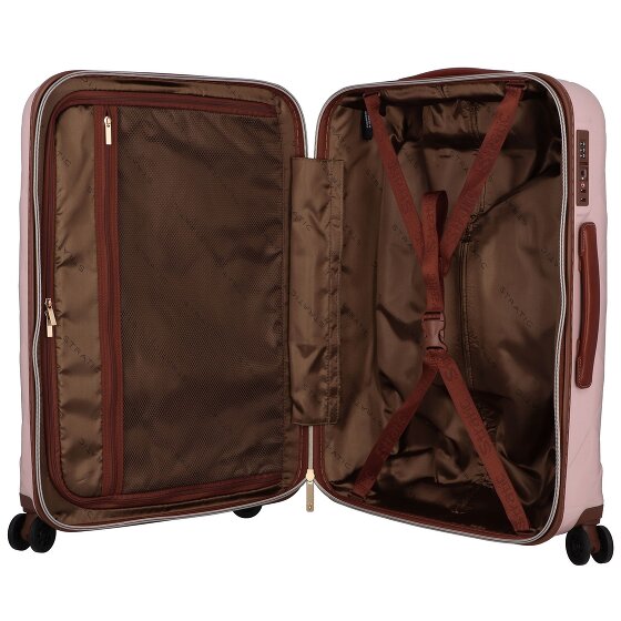Stratic Leather & More 4-wiel trolley 65 cm