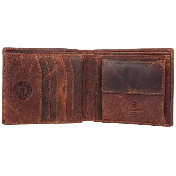 Greenland Nature Montana Portemonnee RFID Leer 12,5 cm
