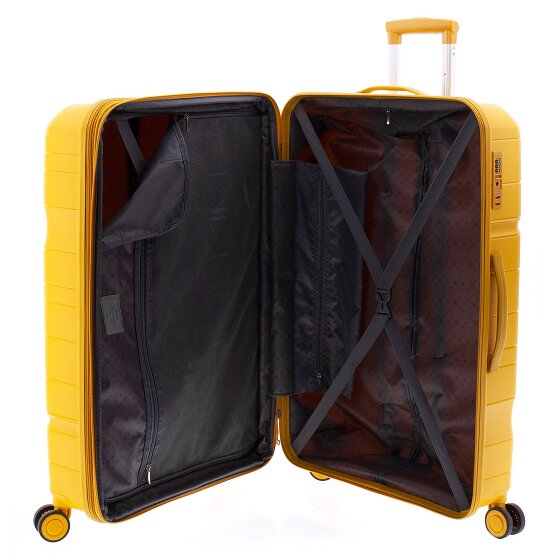 Gladiator 3800 4 wielen Trolley 77 cm met uitbreidingsplooi