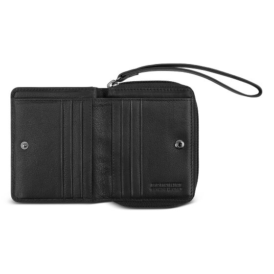 bugatti Black Magic Portemonnee RFID-bescherming Leer 11 cm