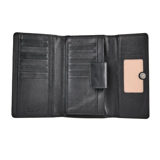 Esquire Primavera Portemonnee RFID-bescherming Leder 18 cm