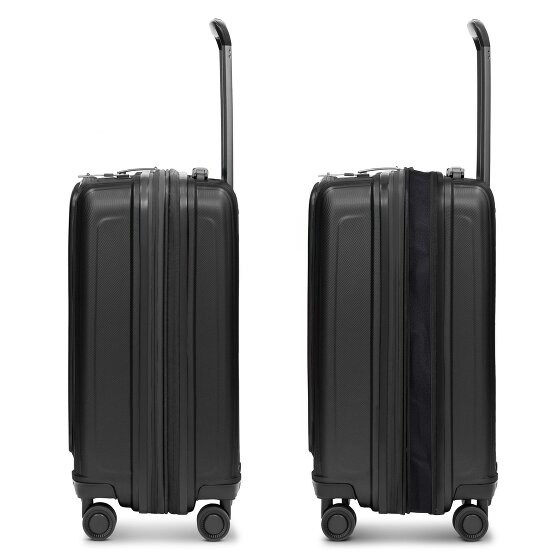 Redolz Essentials 14 kofferset 2 stuks cabine trolley met stretch vouw + beautycase