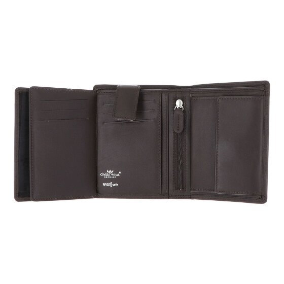 Golden Head Polo RFID Bescherm Portemonnee Leder 9 cm