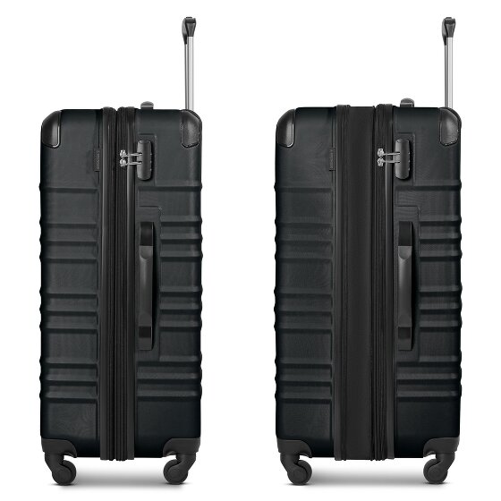 Wenger Amplar Evo 4 wielen Trolley L 75 cm met uitbreidingsplooi