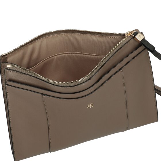 Piquadro Cirkel tablet clutch tas leer 30,5 cm