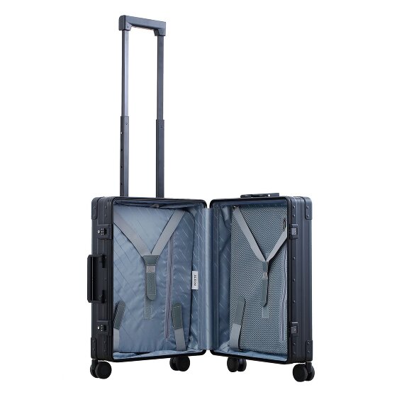 Aleon Traveler International aluminium cabinewagen met 4 wielen, 55 cm