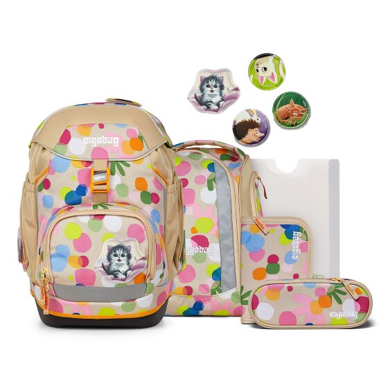 Ergobag Set rugzakken 6 st. incl. klittenbandset