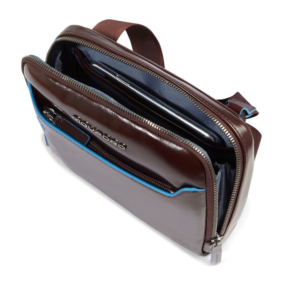 Piquadro Blue Square Schoudertas Leer 21 cm