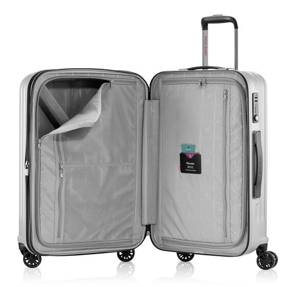 Pack Easy Genius 4 wielen Trolley L 76 cm met uitbreidingsplooi