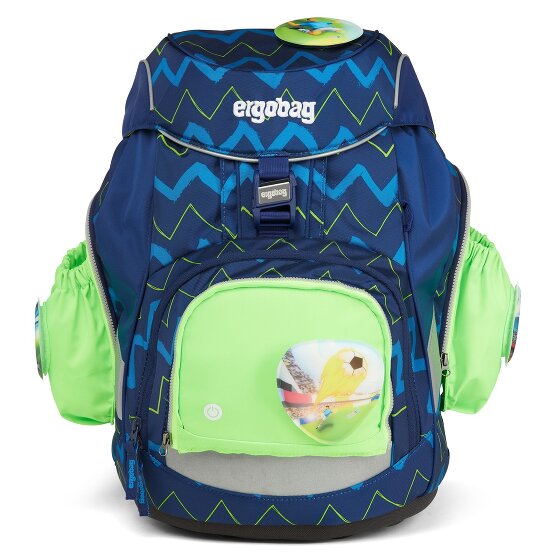 Ergobag Accessoires Fluo Led Zakken Veiligheidsset 3st. Ergobag Accessoires Fluo Led Zakken Veiligheidsset 3st.