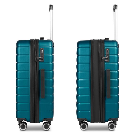 Bench Paris 4 wielen Trolley M 66 cm met uitbreidingsplooi