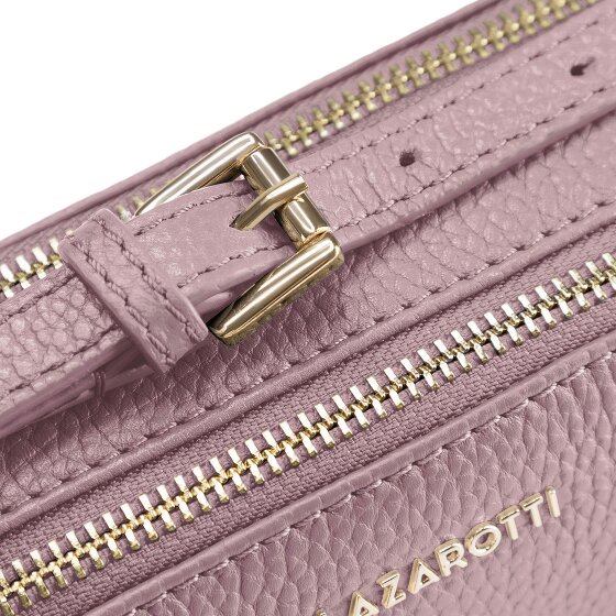 Lazarotti Bologna Leren Schoudertas Camera-Tas Leer Dubbele Ritssluiting 18 cm