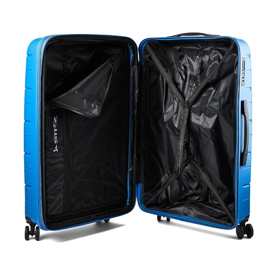 Polestream Strz by Asteroid 4 wielen Trolley L 74 cm met uitbreidingsplooi