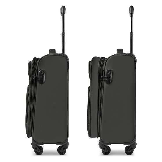 Smartbox Edition 04 4 wielen Cabinewagen 55 cm met uitbreidingsplooi