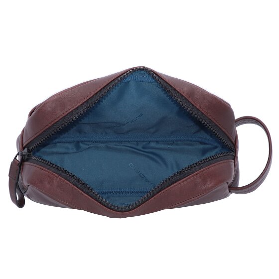 Piquadro Harper Toilettas Leer 23 cm