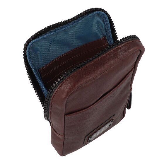 Piquadro Harper Telefoonhoesje Leer 12 cm