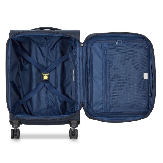 Delsey Paris Brochant 3 4 wielen Cabinewagen 55 cm met uitbreidingsplooi